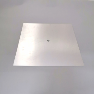 Субл. металл (серебро глянец SU23) 290*290мм под часы МДФ квадрат 320*320мм (1/50)