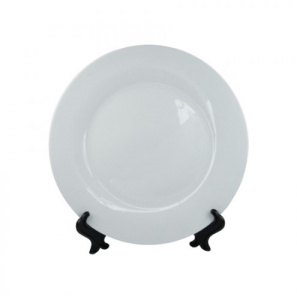 Тарелка субл. 2D (белая) диаметр 20см (1/6/36)