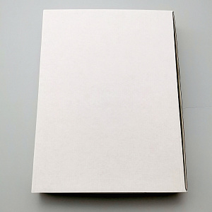 Коробка самосборная Белая микрогофрокартон 233х302х40мм для плакетки/футболки 23х30 (1/20)