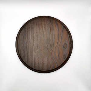 Дощечка-плакетка круглая (Венге) 225мм (1/24)