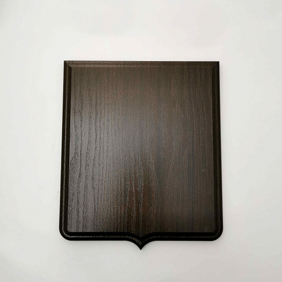 Дощечка-плакетка "Герб" (200х240мм) (Черное дерево) (1/30)