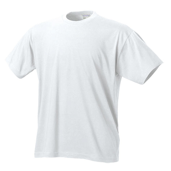 Футболка под сублимацию сэндвич унисекс белая (5XL) 58 (1/70)