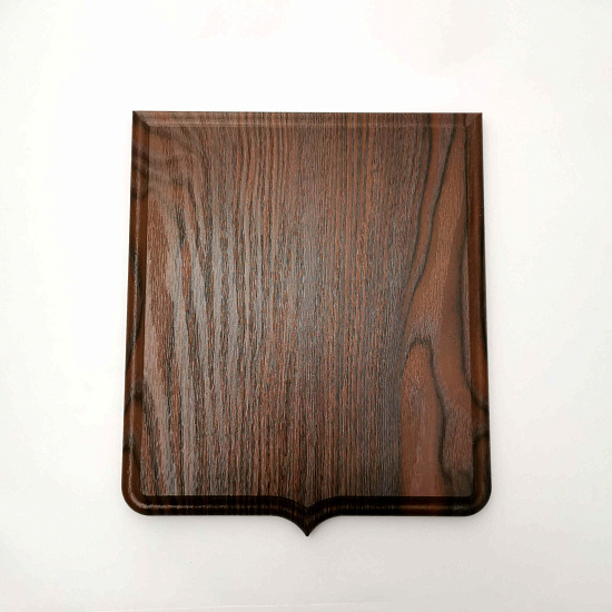 Дощечка-плакетка "Герб" (200х240мм) (Венге) (1/30)