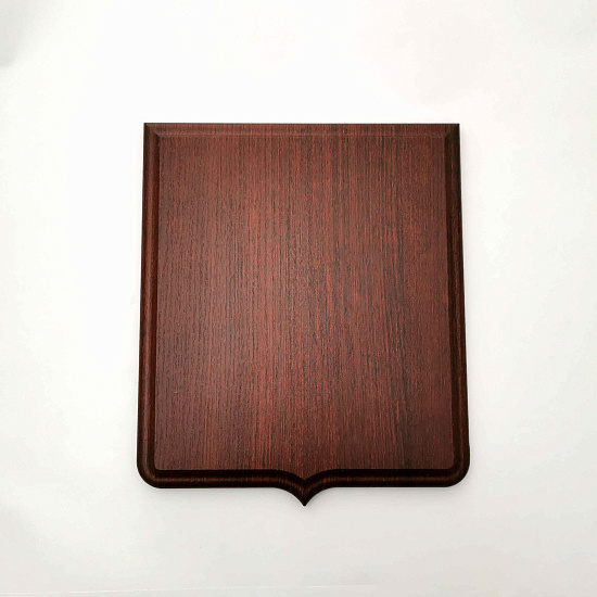 Дощечка-плакетка "Герб" (200х240мм) (Вишня) (1/30)