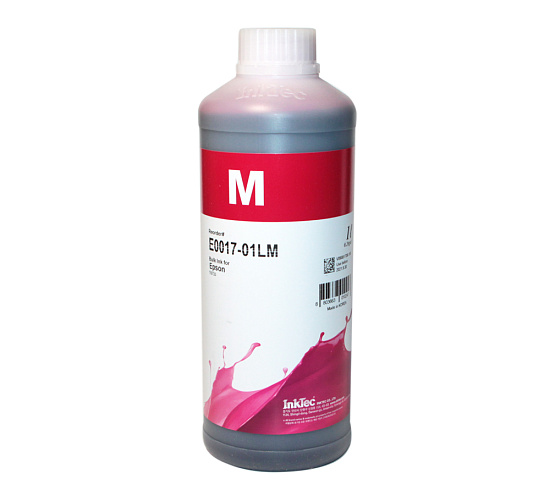 Чернила InkTec для Epson (L800) T6733 Magenta, в упаковке 1л (E0017-01LM) (1/10)
