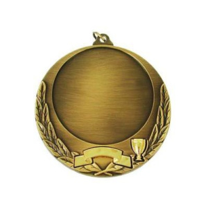 Медаль MD852 золото 70мм (под вкладыш 50мм) (1)