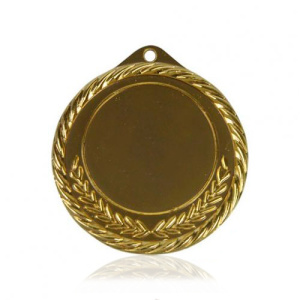 Медаль M818 золото 65мм (под вкладыш 45мм) (1)