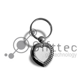 ---Брелок для ключей, в виде сердца.(металл)-055 (1)