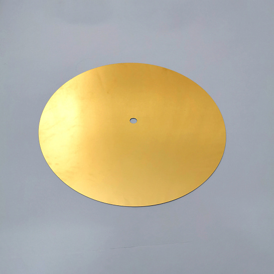 Субл. металл (золото глянец SU21) 195мм под часы МДФ круглые 225мм (1/50)