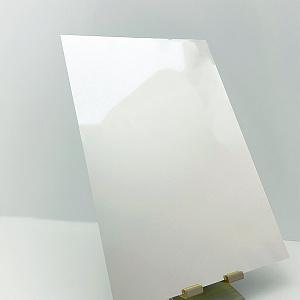 Алюминий для сублимации/УФ/DTF печати SU23 Silver Mirror (серебро глянец) 300х400мм (5/50)