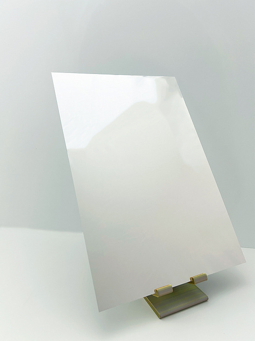 Алюминий для сублимации/УФ/DTF печати SU23 Silver Mirror (серебро глянец) 300х400мм (5/50)