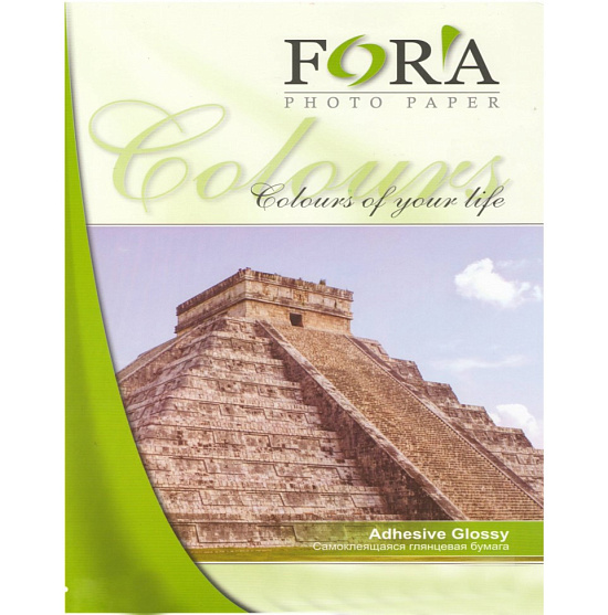 "Fora" Самоклеящаяся глянцевая 120 гр А4 20 листов (FR-AG120420) (1/50)
