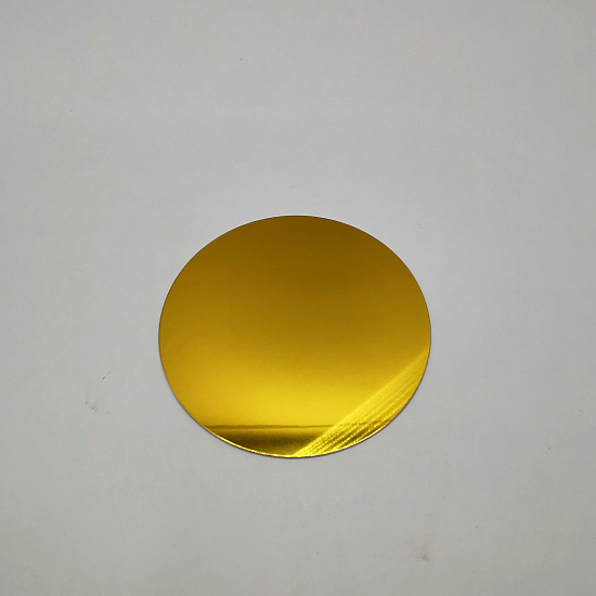 Вкладыш для медали 48мм (золото глянец SU21) (10) под заказ